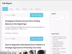 Sites similar to askbayou.com