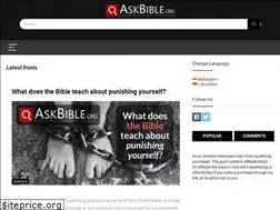 Sites similar to askbible.org