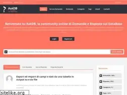 Sites similar to askdb.it