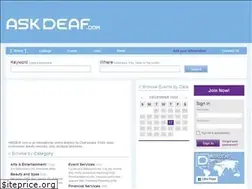 Sites similar to askdeaf.com