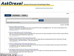Sites similar to askdrexel.drexel.edu