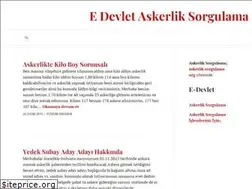 Sites similar to askerliksorgulama.wordpress.com