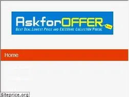 Sites similar to askforoffer.com