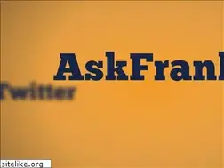 Sites similar to askfrank.net