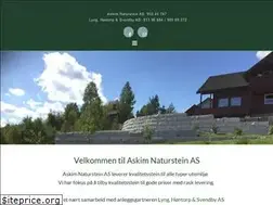 Sites similar to askimnaturstein.no
