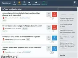 Sites similar to askinfo.uz
