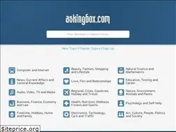 Sites similar to askingbox.com