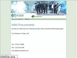 Sites similar to askiprocurements.com