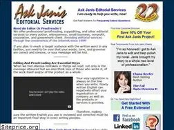 Sites similar to askjanis.com
