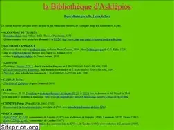 Sites similar to asklepios.chez.com