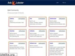 Sites similar to asklobster.com