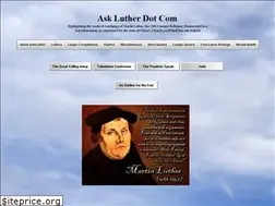Sites similar to askluther.com