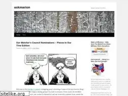 Sites similar to askmarion.wordpress.com