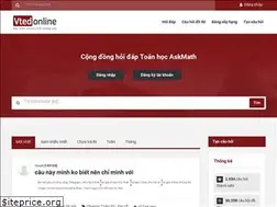 Sites similar to askmath.vn