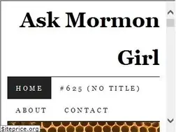 Sites similar to askmormongirl.com
