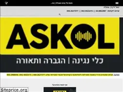 Sites similar to askol.co.il