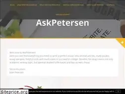 Sites similar to askpetersen.com