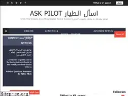 Sites similar to askpilot.info