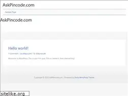 Sites similar to askpincode.com