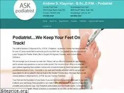 Sites similar to askpodiatrist.ca