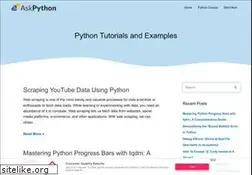 Sites similar to askpython.com