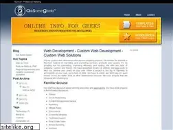 Sites similar to asksomegeeks.com