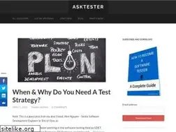 Sites similar to asktester.com