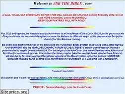 Sites similar to askthebible.com