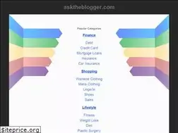 Sites similar to asktheblogger.com