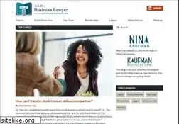 Sites similar to askthebusinesslawyer.com