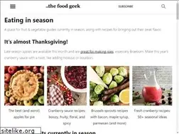 Sites similar to askthefoodgeek.com