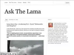 Sites similar to askthelama.com