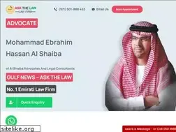 Sites similar to askthelaw.ae