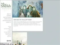 Sites similar to askthesheikh.com