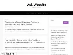 Sites similar to askthewebsite.com