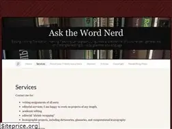 Sites similar to askthewordnerd.com