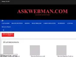 Sites similar to askwebman.com