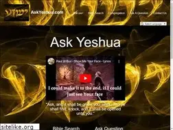 Sites similar to askyeshua.com