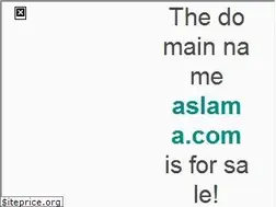 Sites similar to aslama.com