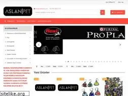 Sites similar to aslanpet.com