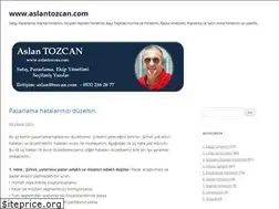 Sites similar to aslantozcan.com