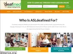 Sites similar to asldeafined.com