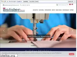 Sites similar to aslidermakina.com.tr