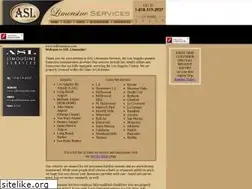Sites similar to asllimousine.com