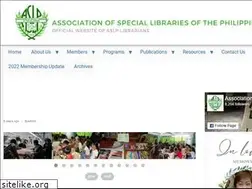 Sites similar to aslplibrarians.org