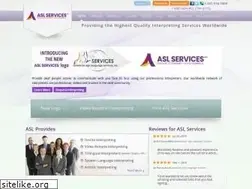 Sites similar to aslservices.com