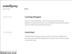 Sites similar to asmallpony.com