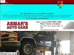 Sites similar to asmarsautocare.com