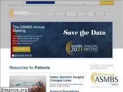Sites similar to asmbs.org