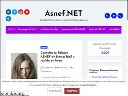 Sites similar to asnef.net